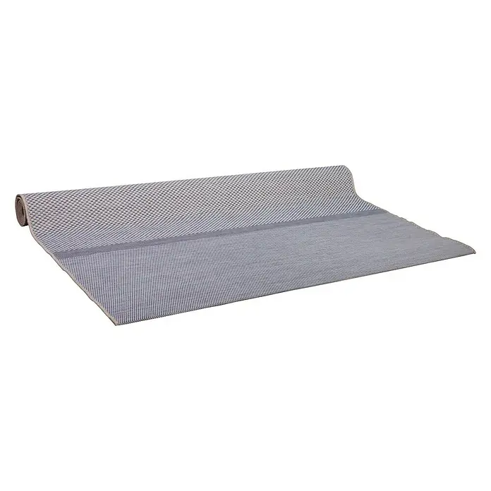 Vloerkleed Nouk - Denim, 160 x 230 cm, Polypropyleen - Diagonaal zicht