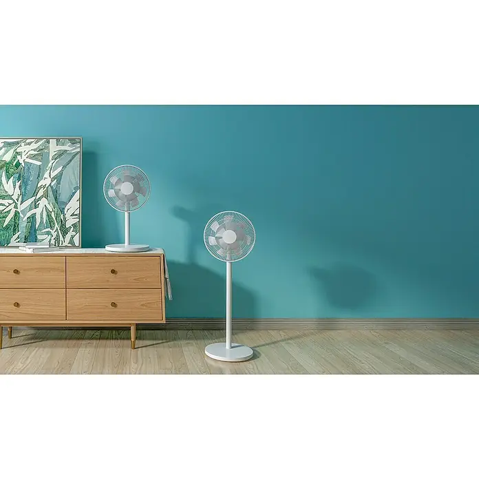 Xiaomi Ventilador de pie Smart Fan 2 - Blanco, Diámetro: 35,5 cm, 15 W - Foto ambiente