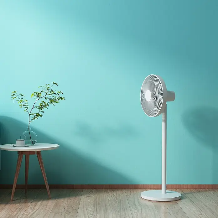 Xiaomi Ventilador de pie Smart Fan 2 - Blanco, Diámetro: 35,5 cm, 15 W - Foto ambiente