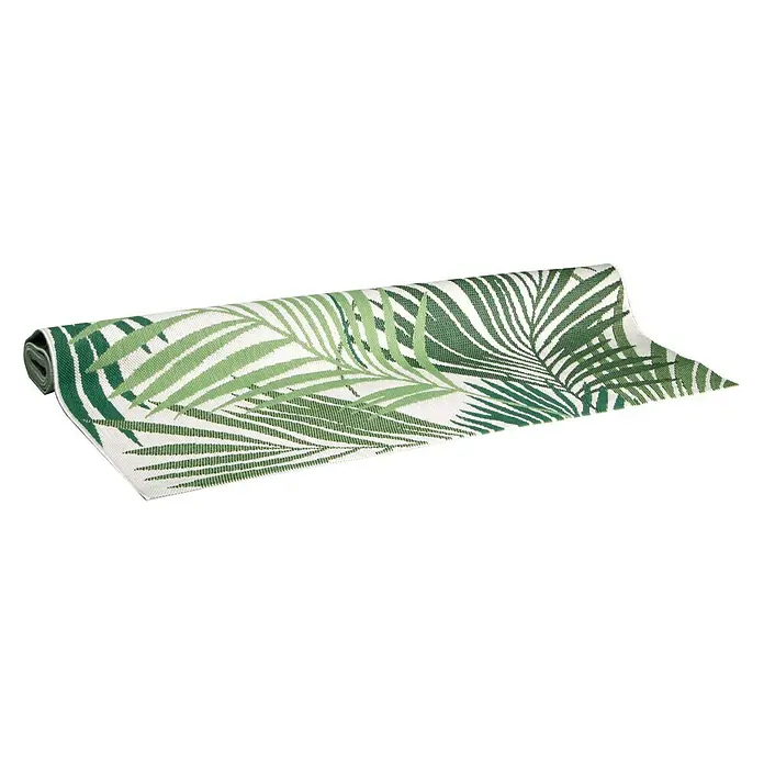 Vloerkleed Fajah - Groen, 160 x 230 cm, Polypropyleen - Diagonaal zicht