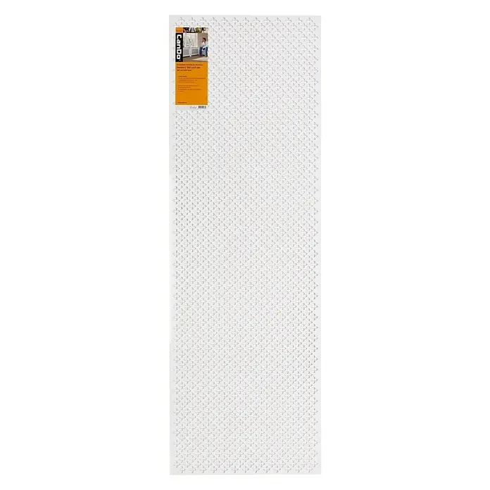 CanDo Radiatorbekleding Decorpaneel Corsica - 183 x 61 cm, 3,2 mm, Wit - Vooraanzicht