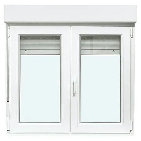 Solid Elements  Ventana de PVC 2 hojas practicable-oscilobatiente