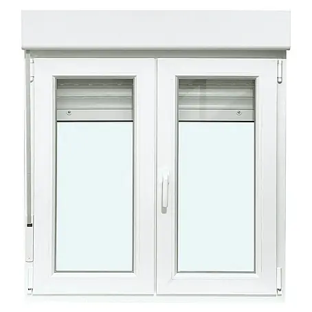 Solid Elements  Ventana de PVC 2 hojas practicable-oscilobatiente