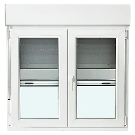 Solid Elements  Ventana de PVC 2 hojas practicable-oscilobatiente