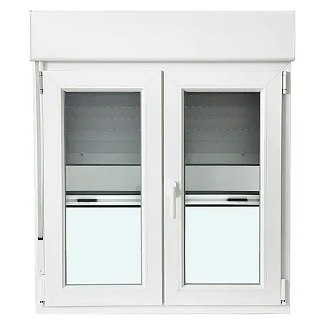 Solid Elements  Ventana de PVC 2 hojas practicable-oscilobatiente