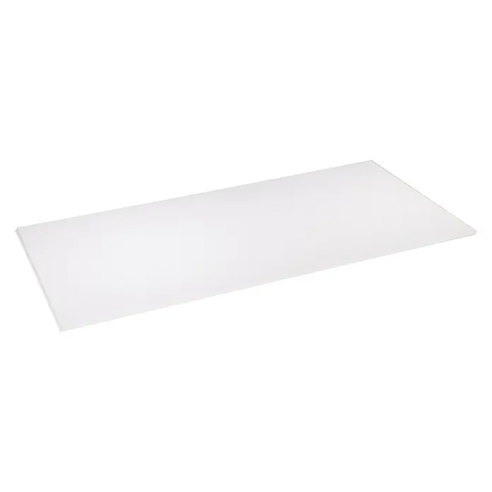 Agnes Wandpaneel 12 mm fijne stuc - 120 x 60 cm, 4 stk., Wit - Diagonaal zicht