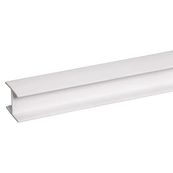 Koppelprofiel plaat < 18 mm - 260 cm, Kunststof - Close-up