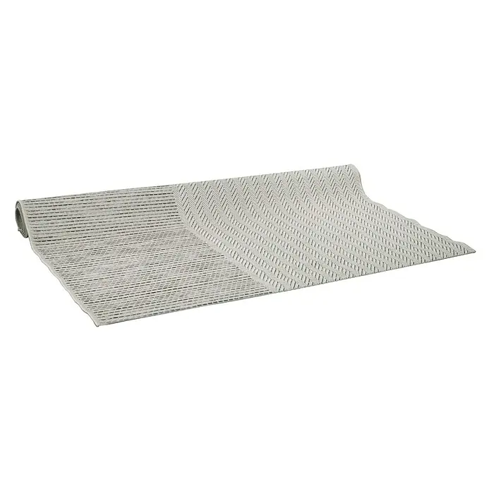 Vloerkleed Nouk - Grijs, 160 x 230 cm, Polypropyleen - Diagonaal zicht