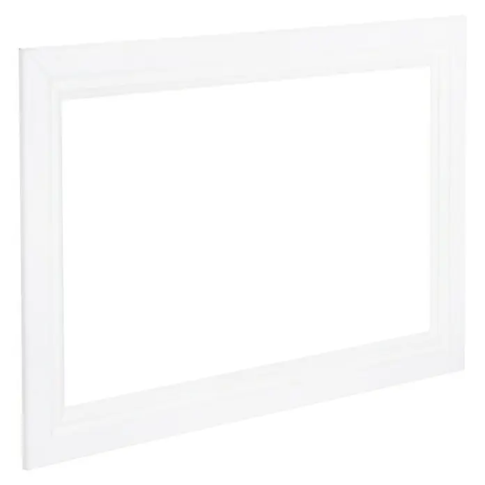 CanDo Radiatorbekleding Traditional - 50 x 80 cm, 12 mm, Wit - Diagonaal zicht
