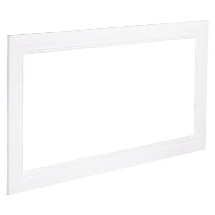 CanDo Radiatorbekleding Traditional - 50 x 100 cm, 12 mm, Wit - Diagonaal zicht