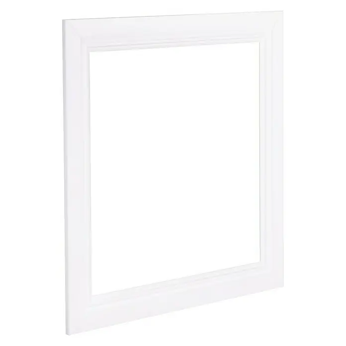 CanDo Radiatorbekleding Traditional - 60 x 60 cm, 12 mm, Wit - Diagonaal zicht