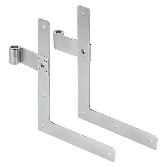 Stabilit Fensterladen-Winkelband - L x B x H: 30 x 200 x 250 mm, Montage: Oben - Diagonale Ansicht