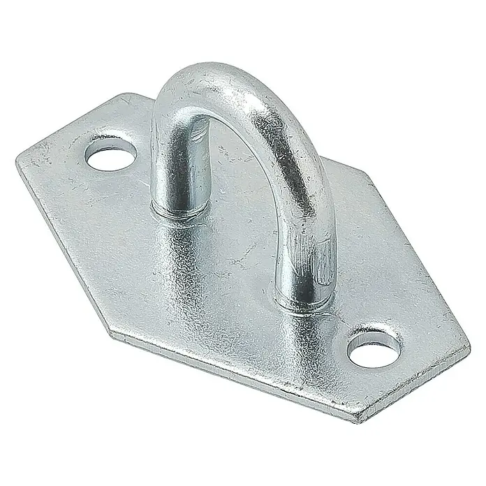Stabilit Ösenplatte - B x L: 28 x 40 mm - Diagonale Ansicht