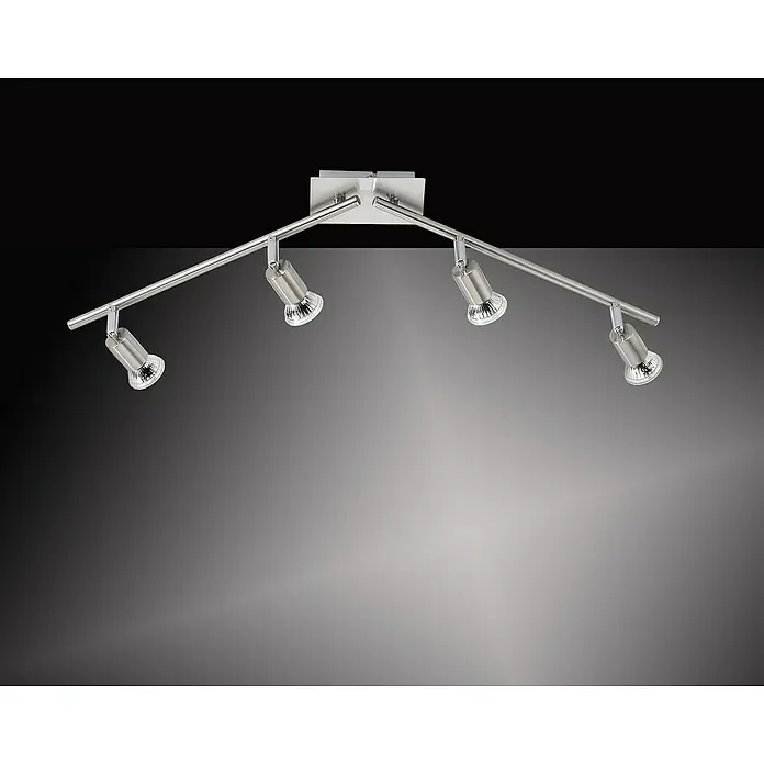 Tween Light Estima LED-Deckenstrahler - 12 W, L x B x H: 80 x 74 x 16 cm, Stahl, Warmweiß, 4 Stk. - Stimmungsaufnahme