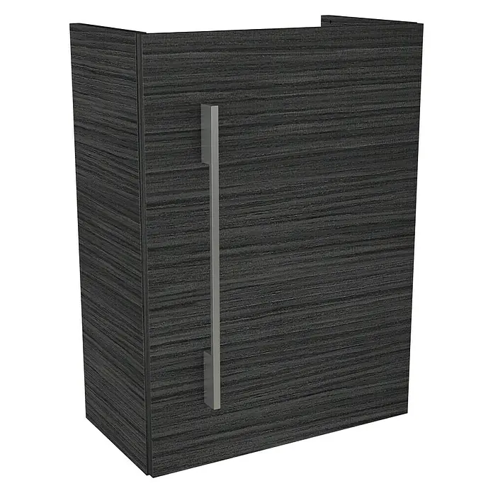 Camargue Stella Mini Fürdőszoba bútor szett - 45 cm, Matt - Szögletes nézet
