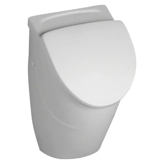 Villeroy & Boch O.novo Urinaldeckel - Kunststoff, Weiß, Passend für: Villeroy & Boch O.novo Urinale - Diagonale Ansicht