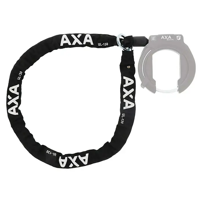 Axa Kettingslot ULC Plug-In - Lengte: 130 cm - Vooraanzicht