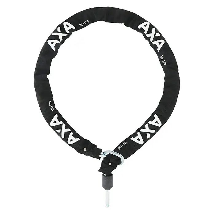 Axa Kettingslot ULC Plug-In - Lengte: 130 cm - Vooraanzicht