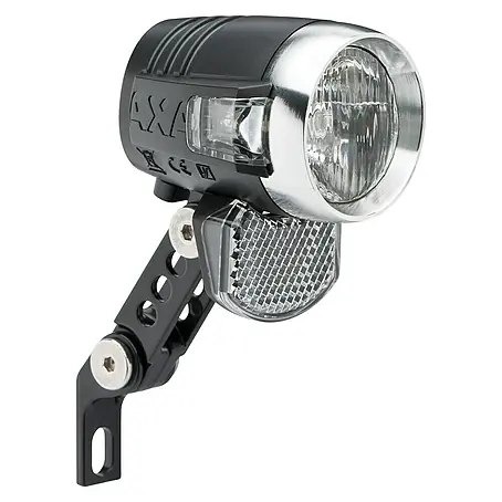 Axa  Ledkoplamp, werkt met dynamo Blueline50