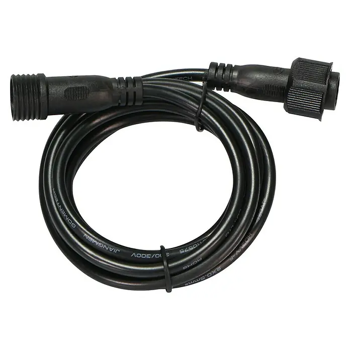 Alargo para panel solar - Largo: 2 m, Negro - Vista frontal
