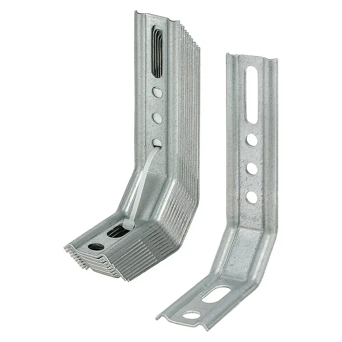 Verstellwinkel - L x B x H: 160 x 70 x 30 mm, Sendzimir verzinkt, Inhalt: 10 Stk. - Diagonale Ansicht