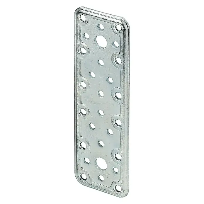 Stabilit Flachverbinder - L x B: 120 x 50 mm, Verzinkt - Diagonale Ansicht