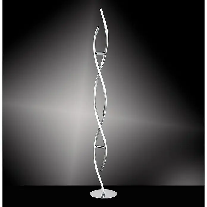 Paul Neuhaus Polina LED-Stehleuchte - Höhe: 136 cm, Warmweiß - Stimmungsaufnahme