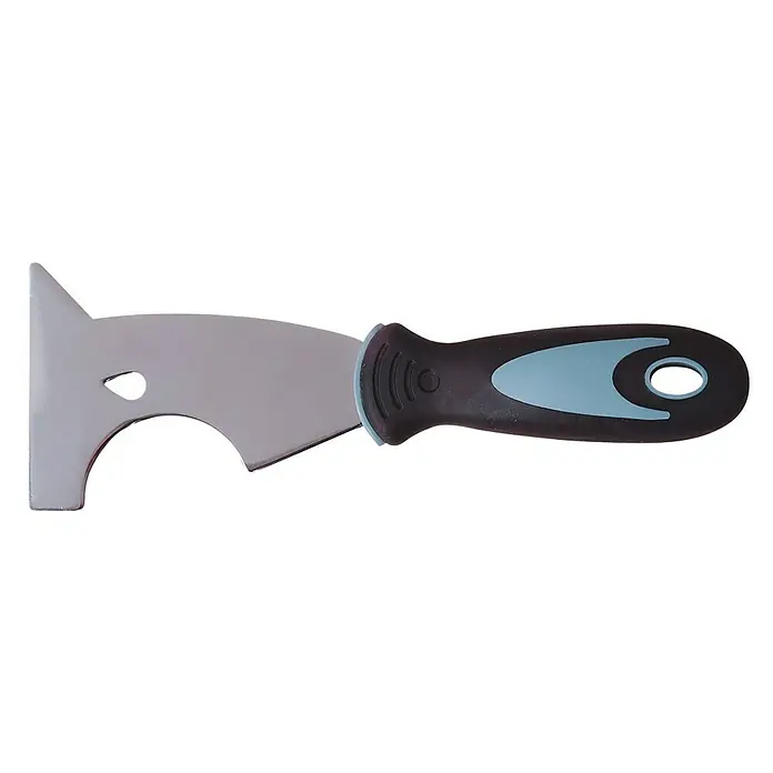 Universele schraper met softgrip - 60 mm, Staal - Zijaanzicht links