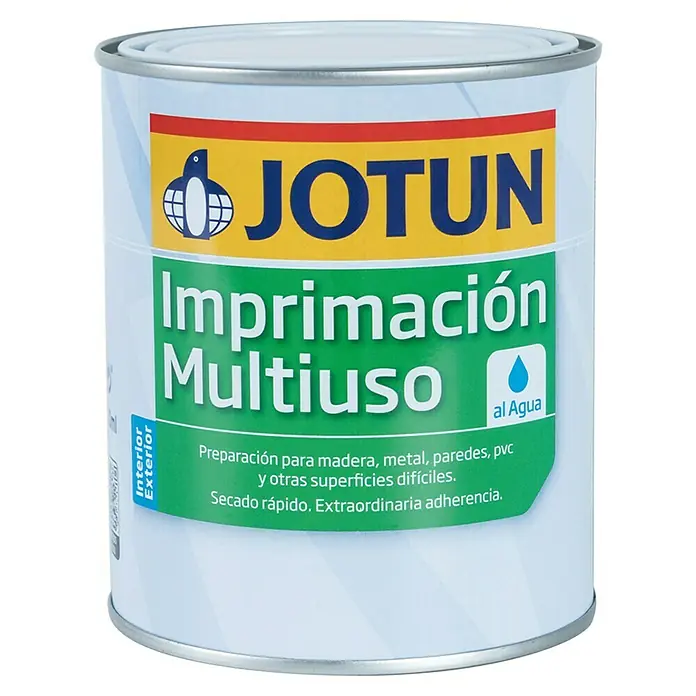 Jotun Imprimación multiuso al agua - Blanco, 750 ml - Vista frontal