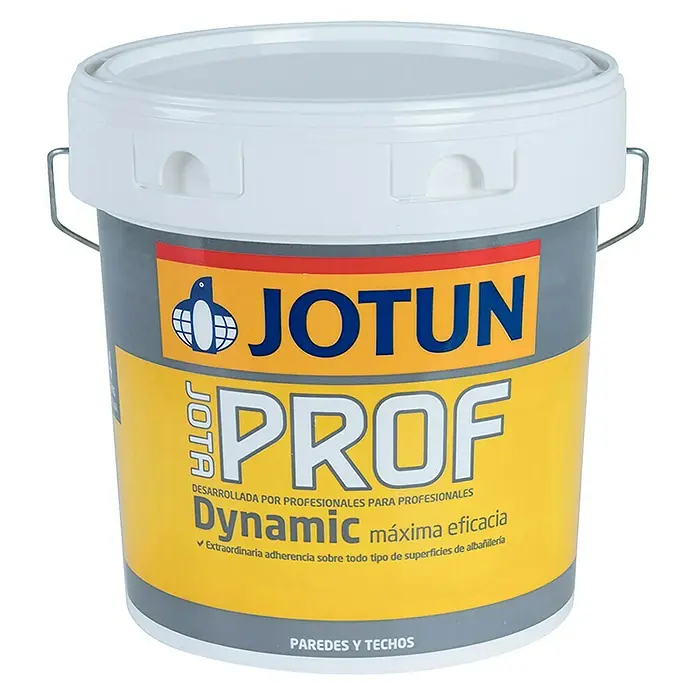 Jotun Pintura para paredes Jotaprof Dynamic - Blanco, 4 l, Mate, Base B - Vista frontal