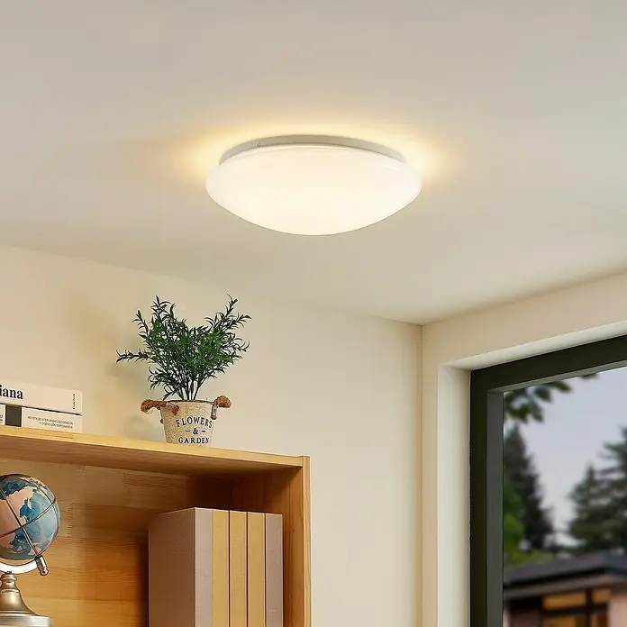 Tween Light LED mennyezeti lámpa Eco - 11,5 W, Opál/fehér, Meleg fehér - Hangulatos felvétel