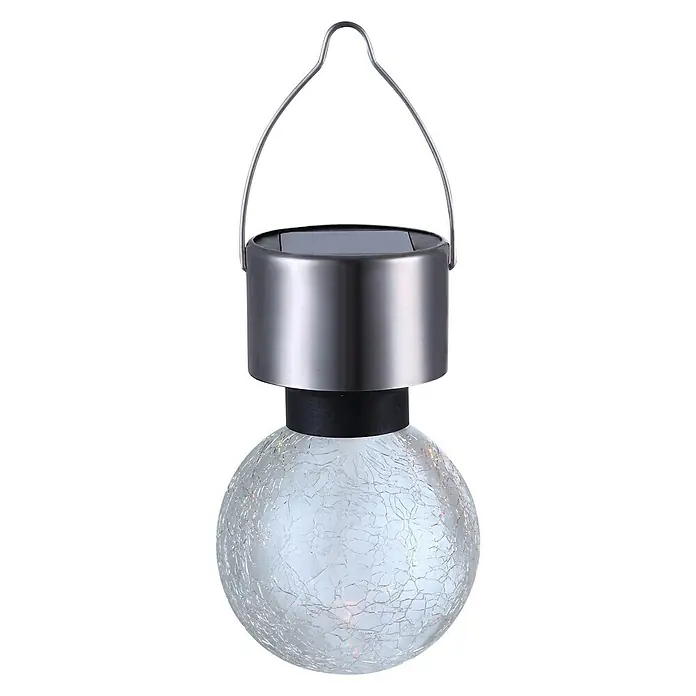 Globo Solarleuchte Dekokugel - IP44, Anzahl LED: 1 Stk., Lichtfarbe: Mehrfarbig - Vorderansicht