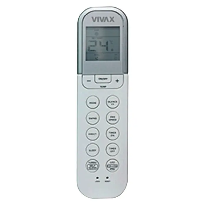Vivax Inverterski klima-uređaj ACP-18CH50AEVI GRAY MIRROR - Maksimalni kapacitet hlađenja po uređaju u W: 5.300 W, Maksimalna snaga grijanja u W: 5.500 W, R32 - Pogled sprijeda
