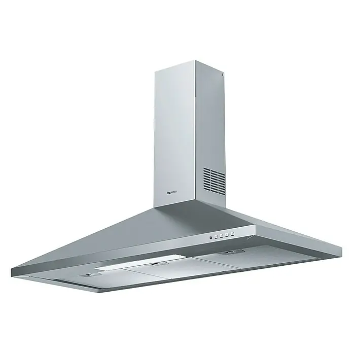 Mepamsa Campana de pared Gavia - Ancho: 90 cm, Potencia de aire máx.: 650 m³/h, Acero inoxidable - Vista angular