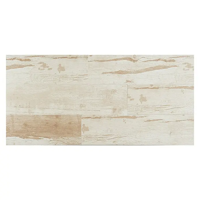 Grosfillex Panel de revestimiento Element Wood Compact Cabane Natural - 120 cm x 15,4 cm x 6 mm - Vista superior
