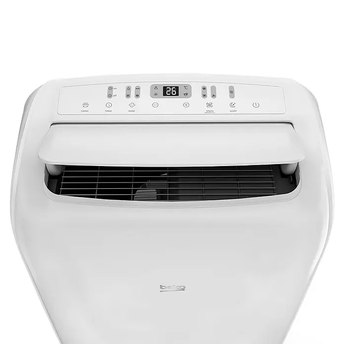 Beko Aire acondicionado portátil R290 - Potencia frigorífica máx. por unidad en BTU/h: 12.000 BTU/h - Primer plano