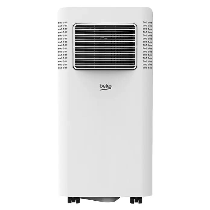 Beko Aire acondicionado portátil BP209C - Potencia frigorífica máx. por unidad en BTU/h: 9.000 BTU/h - Vista frontal