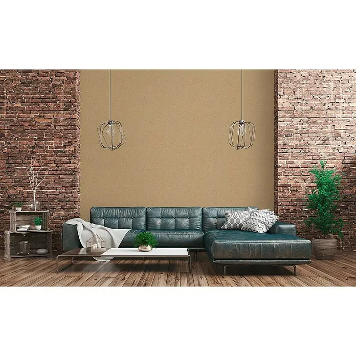AS Creation Metropolitan Stories II Vliestapete - Gold, Ornament, 10,05 x 0,53 m - Stimmungsaufnahme