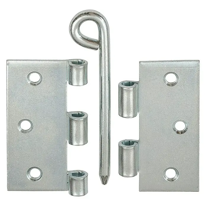 Stabilit Scharnier - L x B: 75 x 75 mm, Material: Stahl - Vorderansicht