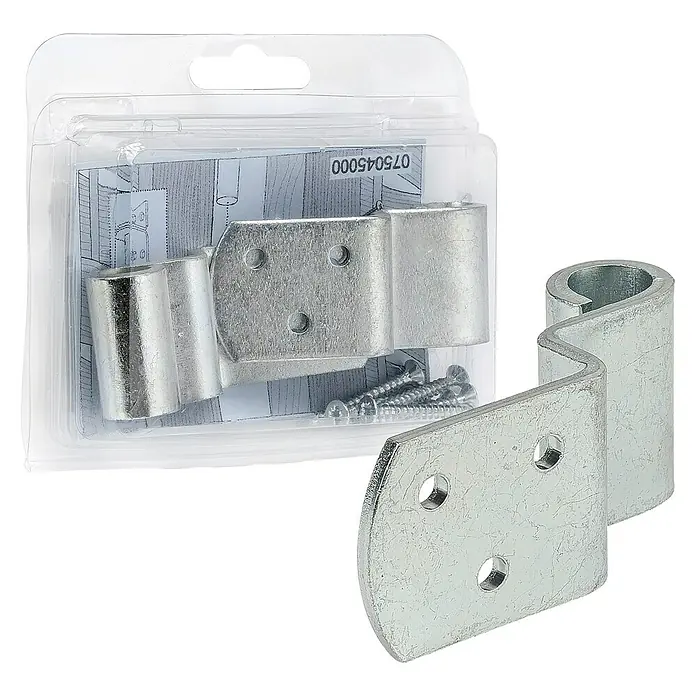 L-Flechtzaunband - Durchmesser Dorn: 10 mm, Inhalt: 2 Stk. - Diagonale Ansicht
