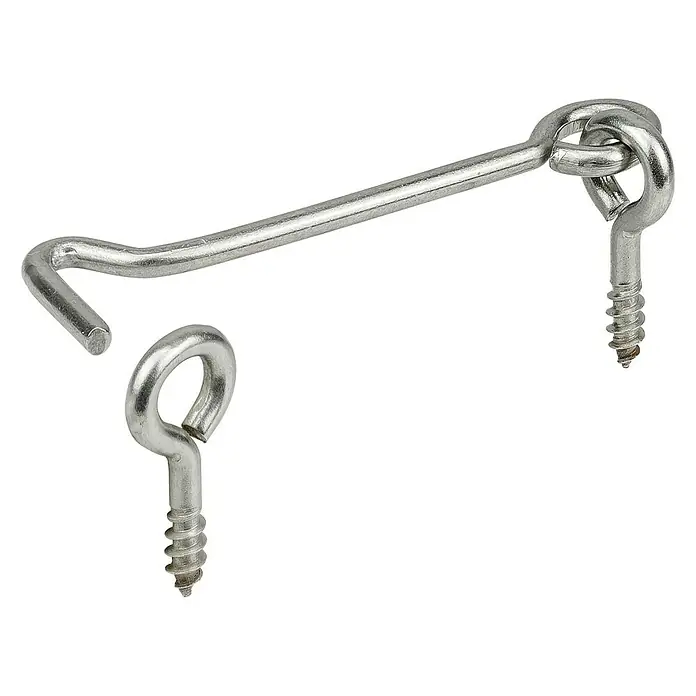 Stabilit Sturmhaken - Länge: 120 mm, Edelstahl - Diagonale Ansicht