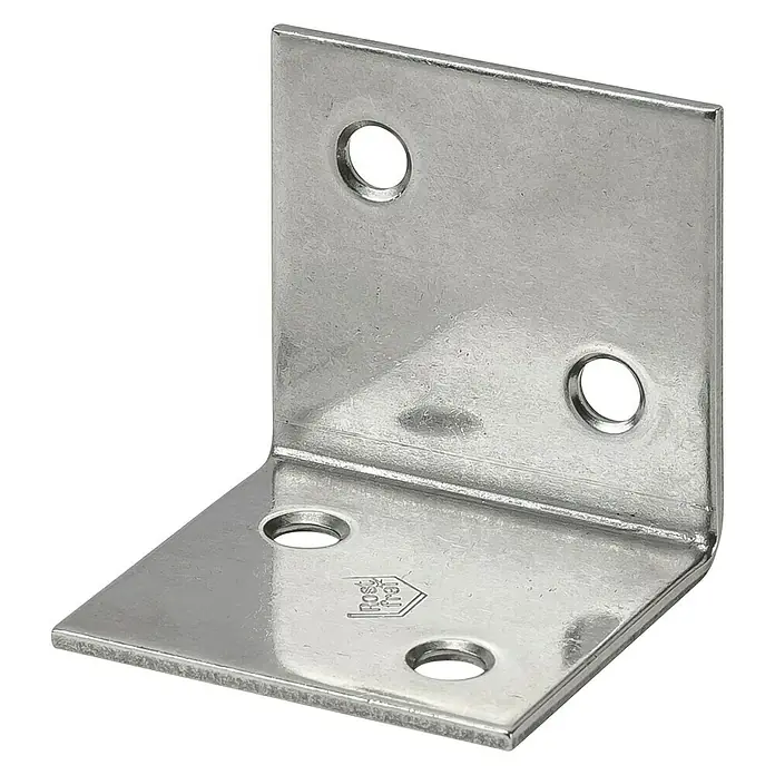 Breitwinkel - L x B: 30 x 30 mm, Edelstahl - Diagonale Ansicht