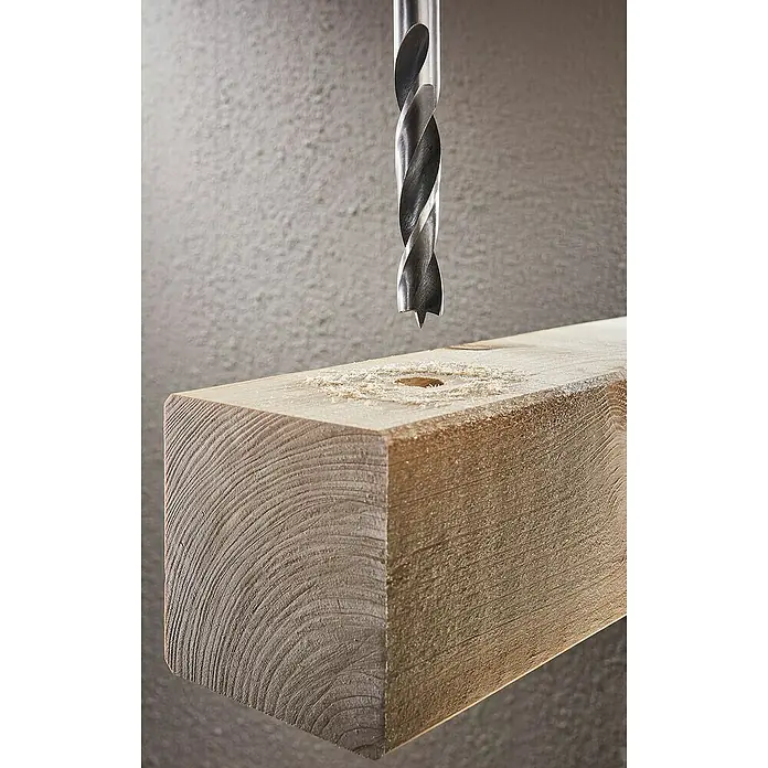 Wolfcraft Holzbohrer - Durchmesser: 16 mm, Länge: 160 mm - Anwendungsbeispiel