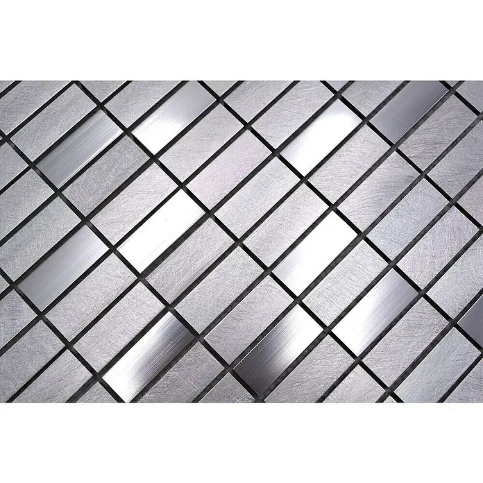 Mozaïektegel rechthoek ALF C201F - 30 x 30 cm, Mat - Close-up