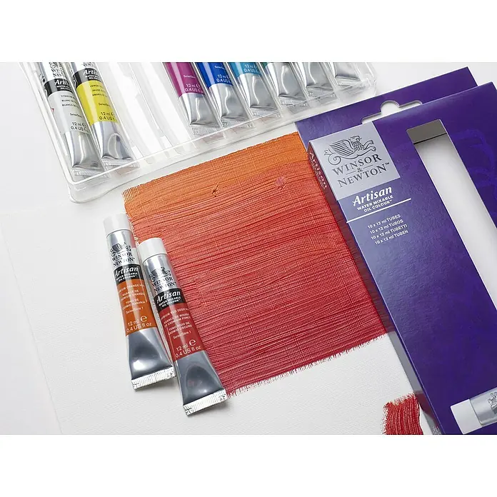 Winsor & Newton Artisan Ölfarben-Set - 10 Stk. x 12 ml, Tube - Detailaufnahme