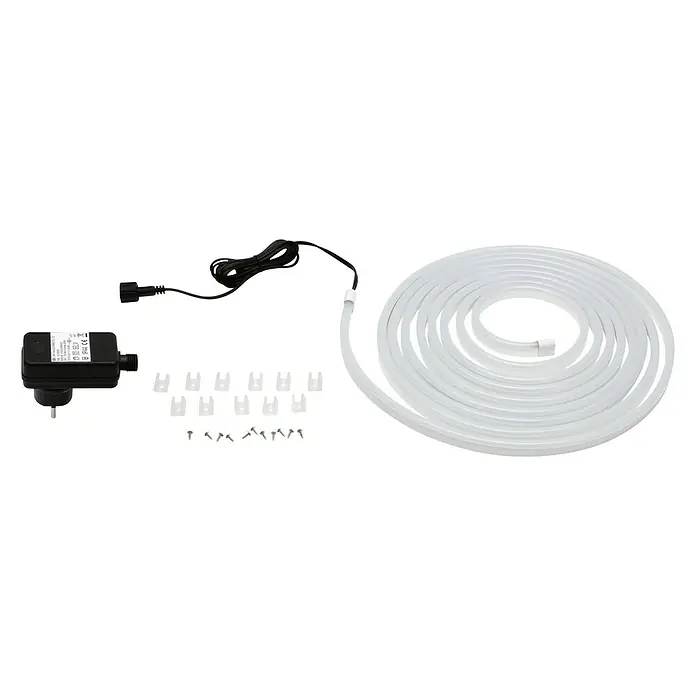 Paulmann LED-Band Simpled Outdoor Stripe 5M - Länge: 5 m, Warmweiß, 20 W - Diagonale Ansicht