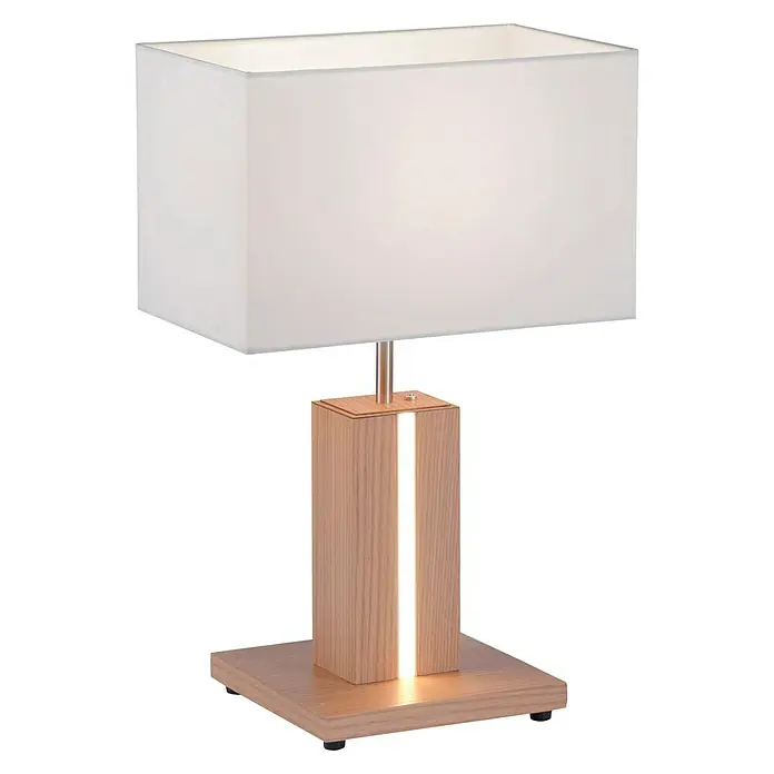 Paul Neuhaus Tischleuchte Amanda - L x B x H: 32 x 20 x 48 cm - Diagonale Ansicht