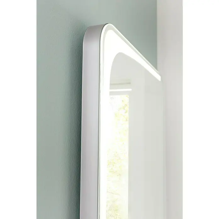 Camargue Faro Mini LED-Lichtspiegel - 55 x 80 cm, Mit Kippschalter - Detailaufnahme