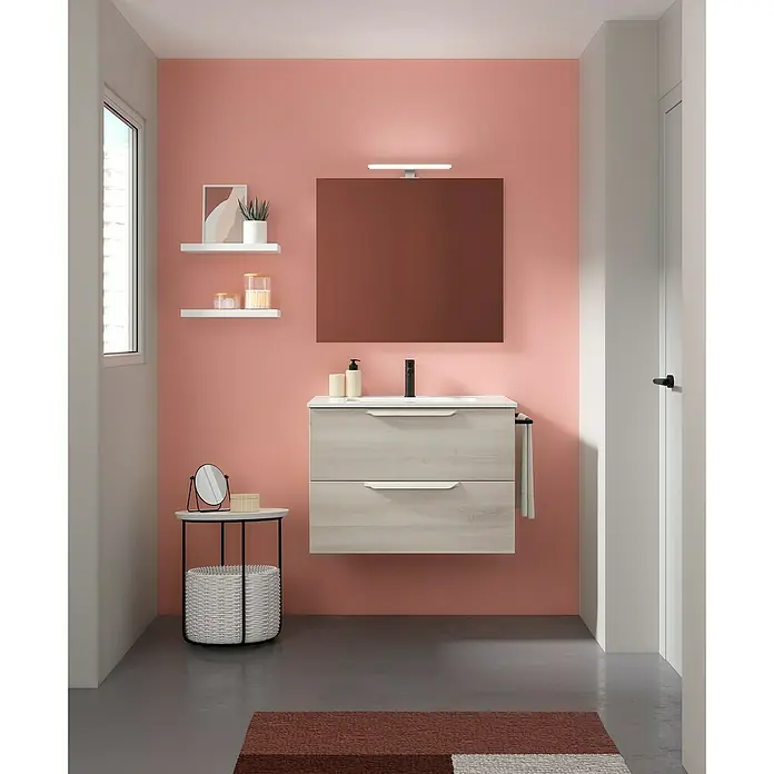 Riva Urban LED-Lichtspiegel - 80 x 74,1 cm - Stimmungsaufnahme