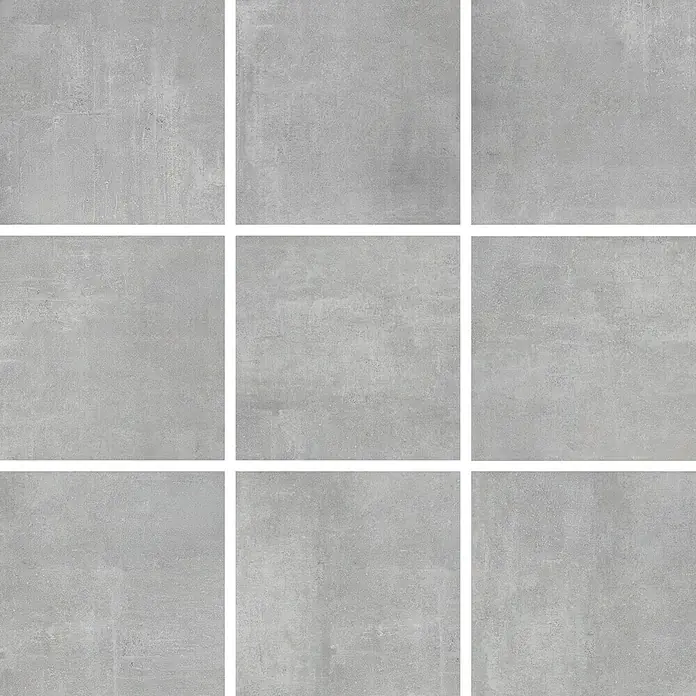 Feinsteinzeugfliese One Grey - 74,5 x 74,5 cm, Grau, Matt - Detailaufnahme